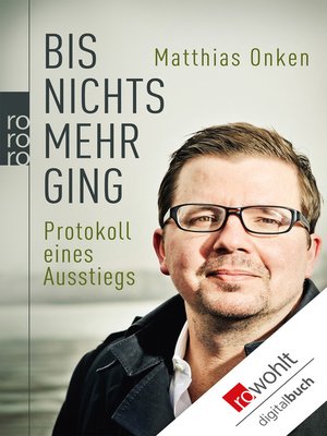 cover image of Bis nichts mehr ging